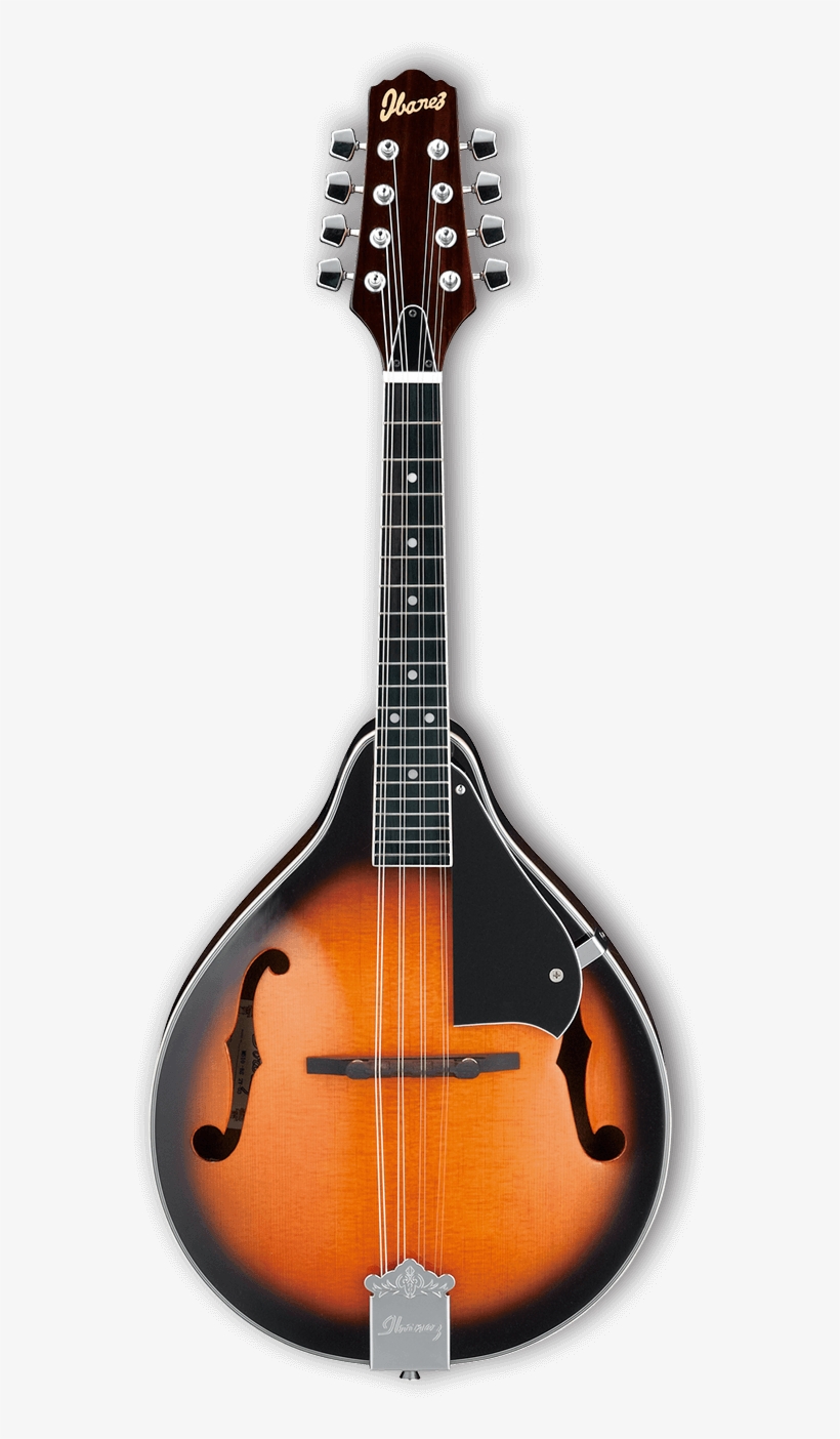 Ibanez M510 Bs A Style Mandolin - Ibanez M510e-bs Mandolin Electric Brown Sunburst, transparent png #6109717