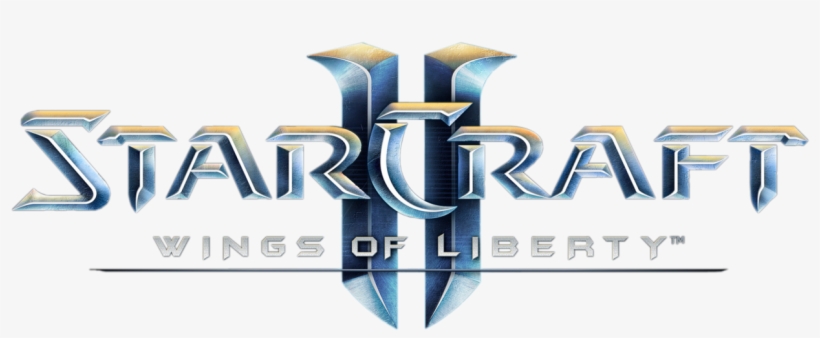 Starcraft 2 Png - Starcraft 2 Wings Of Liberty Logo, transparent png #6109806