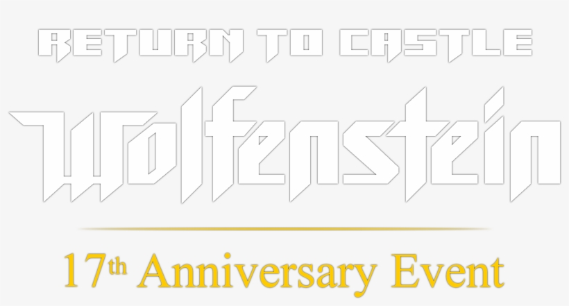 Yesterday Was The 17th Anniversary Of Return To Castle - Return To Castle Wolfenstein The Dark Army Uprising, transparent png #6109808
