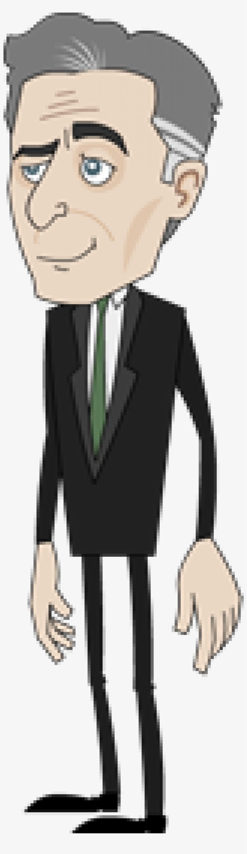 Goanimate's Comedy Central Avatar - Politician Man Cartoon, transparent png #6110705