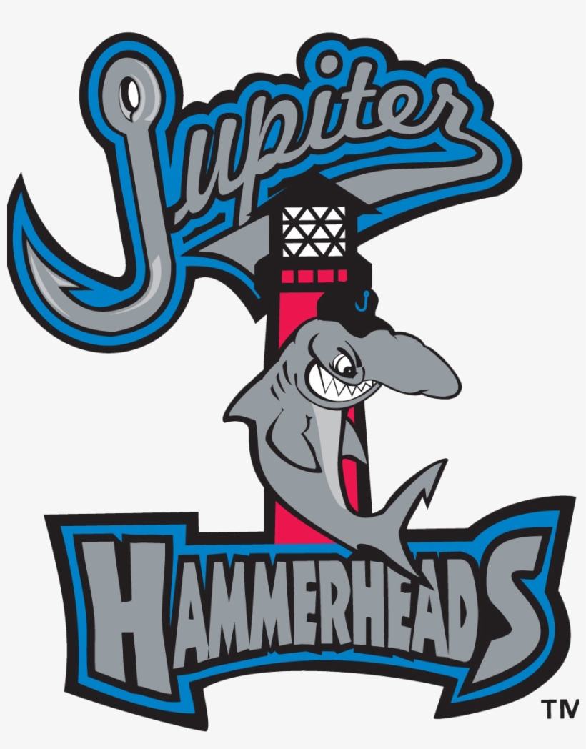 Jupiter Hammerheads Milb Teams, Jupiter Florida, Minor - Jupiter Hammerheads Logo, transparent png #6111507