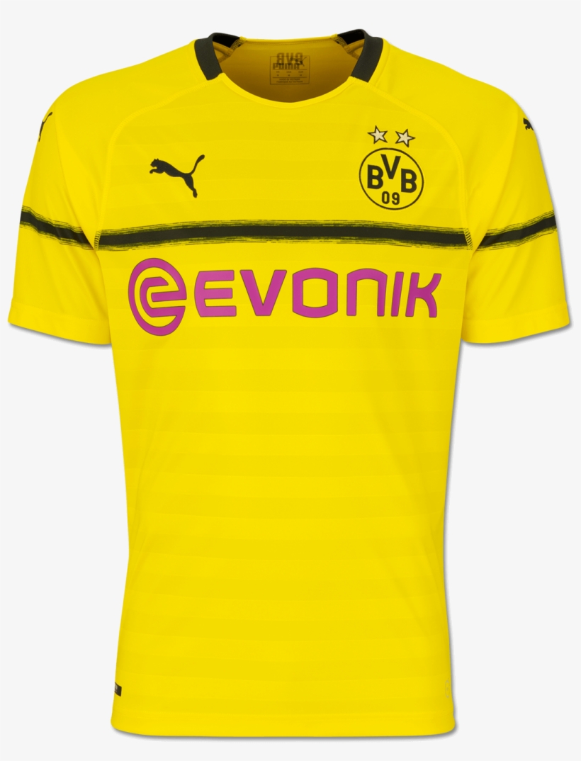 Bvb-turniertrikot 18/19 - Borussia Dortmund, transparent png #6112817