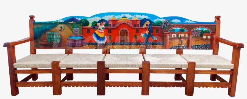 Reception Bench Tapatio Dance In Michoacan Village - Jarabe, transparent png #6113061