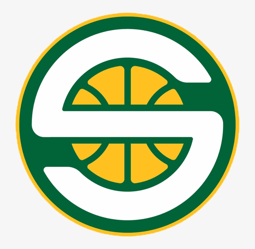 Nba 2k17 Arena Creation Seattle Supersonics 2001 2008 - Seattle Supersonics Logo, transparent png #6113115
