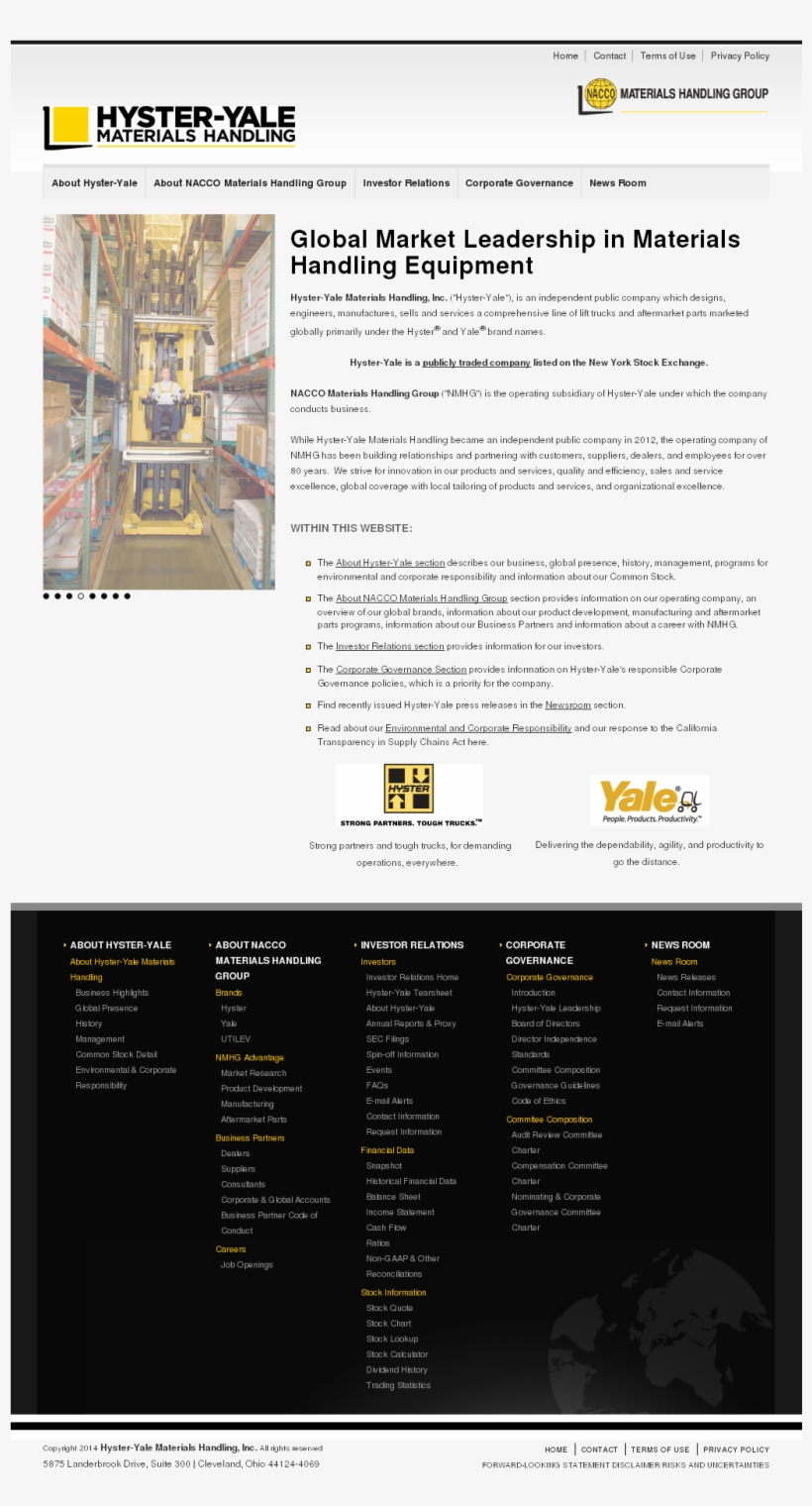 Balyo Announces 10 Year Renewal Of Contract With Hyster - Nexus 7, transparent png #6113420