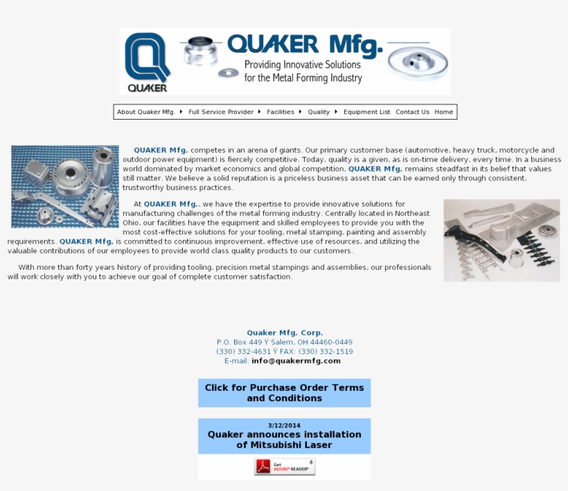 Quaker Manufacturing Competitors, Revenue And Employees - Online Advertising, transparent png #6113481