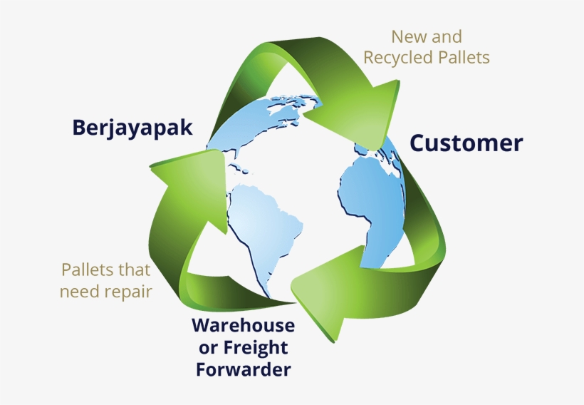 Pallet Recycling Process - Graphic Design, transparent png #6114661