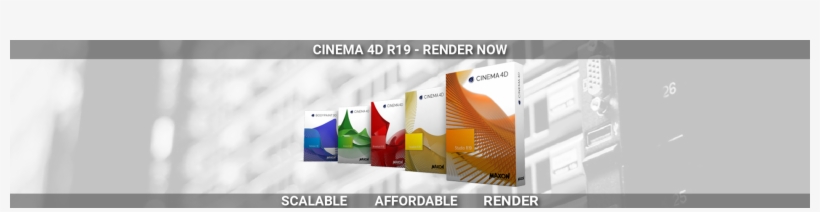 Cinema4d R19 R18 R17 - Flyer, transparent png #6115161