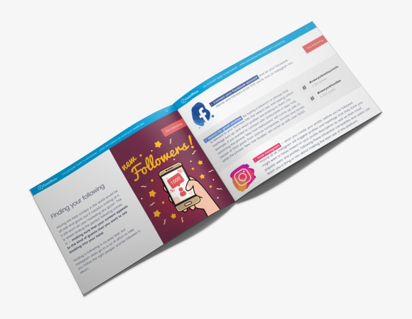 Guide To Instagram For Hospitality Marketers - Flyer, transparent png #6115781