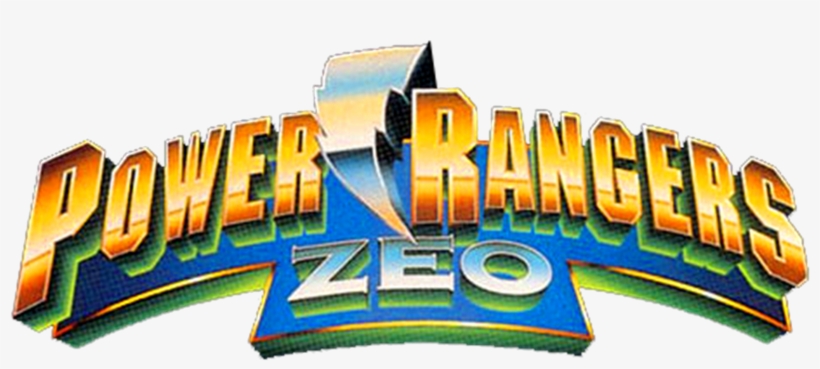 Latest Power Rangers Logo, Power Ranger Birthday, Green - Power Rangers Zeo Titel, transparent png #6116904