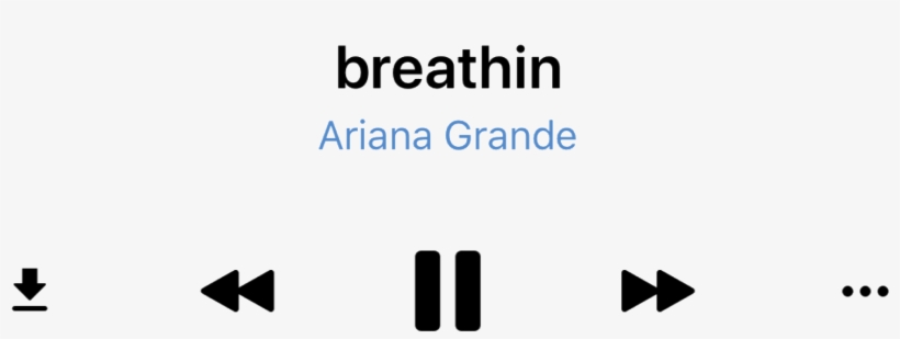 Report Abuse - Ariana Grande Breathin Png, transparent png #6120884