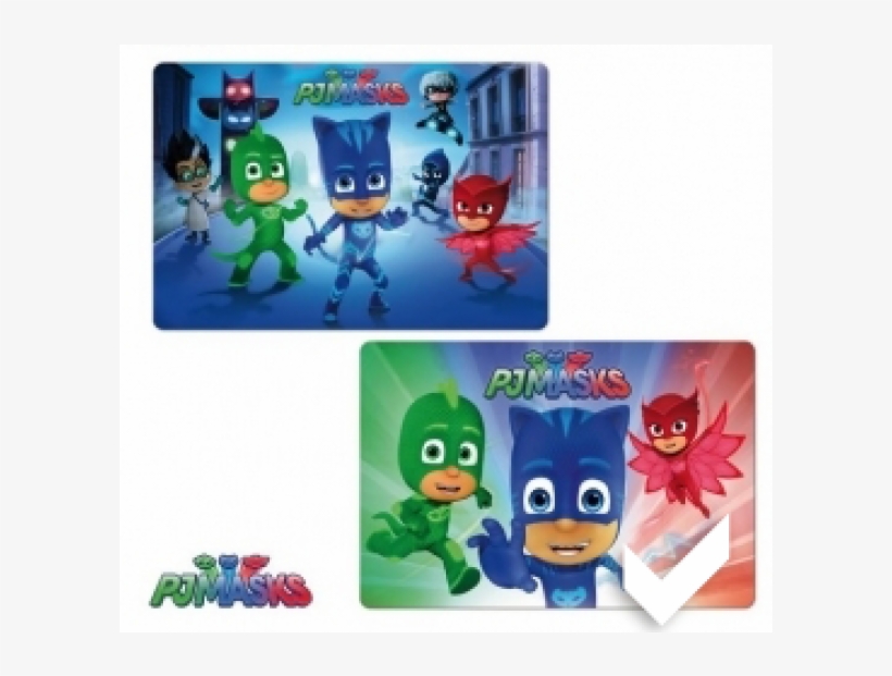 Kids Superhero Pj Masks Cape Sets Gekko Owlette Catboy, transparent png #6121682