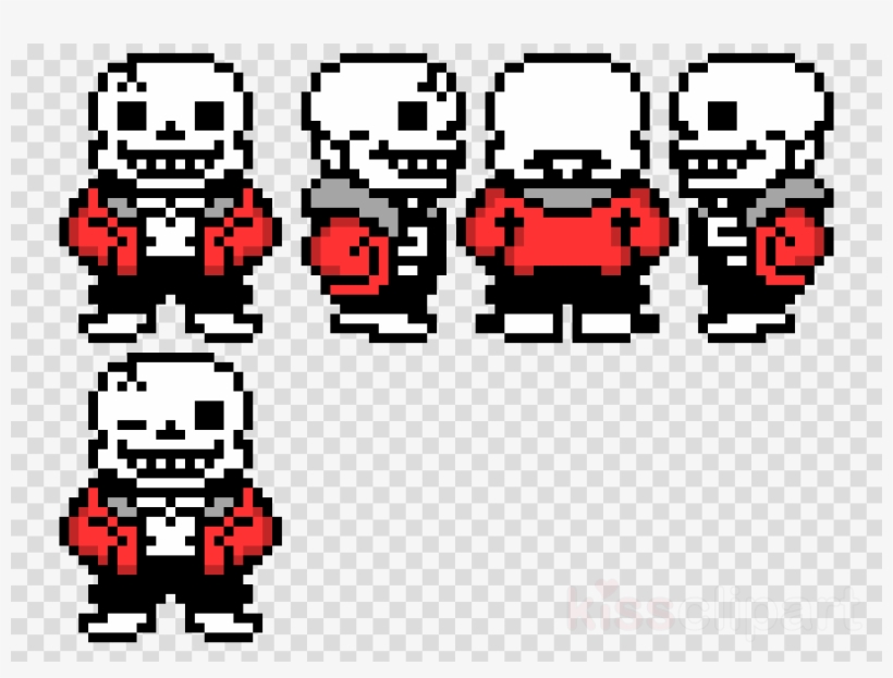Hard Sans Pixel Art Clipart Undertale Pixel Art Sprite, transparent png #6121846