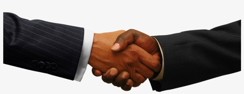 Hands - African American Handshake Png, transparent png #6121918