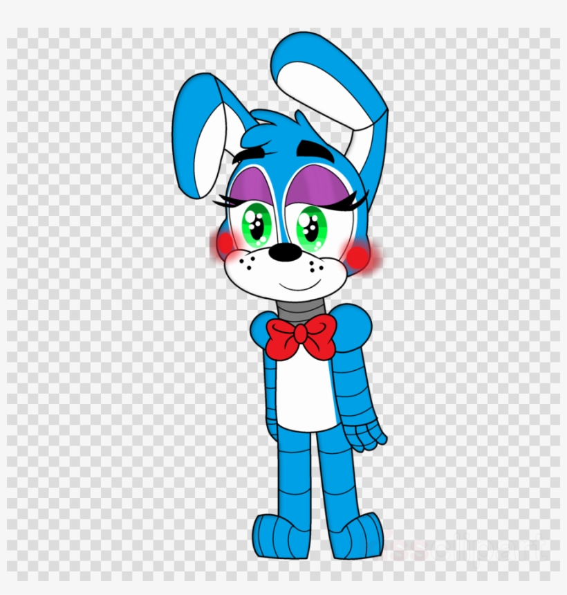 Toy Bonnie Drawing Clipart Five Nights At Freddy's - Fnaf Do Toy Bonnie, transparent png #6122331