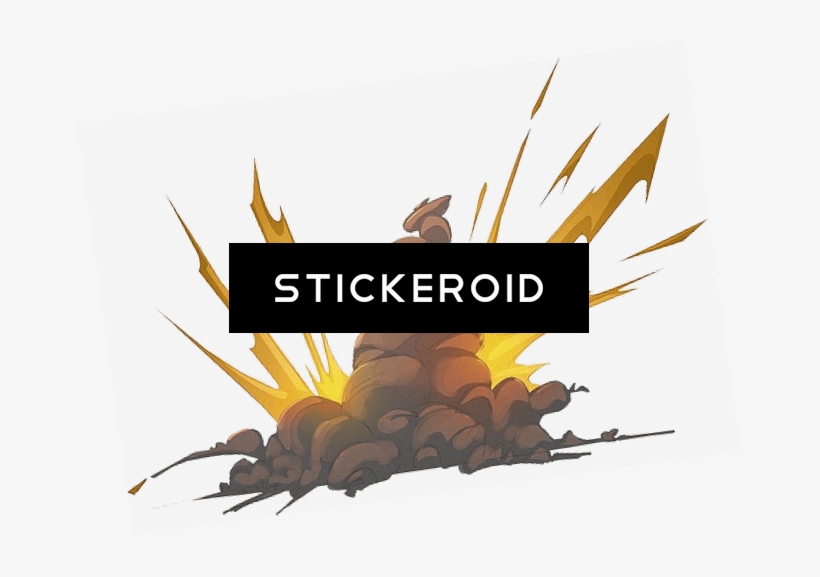 Cartoon Explosion - Graphic Design, transparent png #6122400