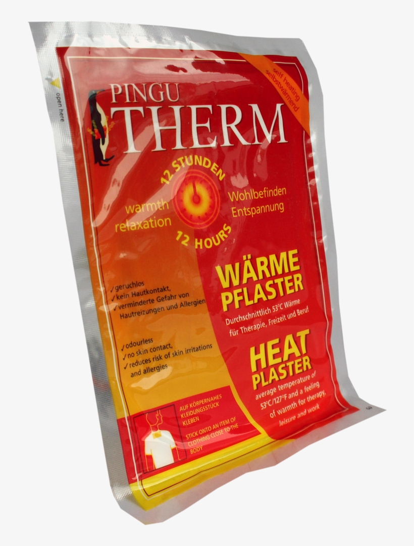 Pingu Therm Wärmepflaster, transparent png #6122457