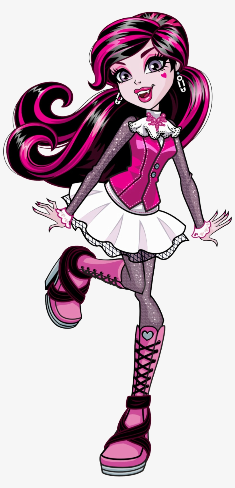 New Profile Art High E, Monster Art, Love Monster, - Draculaura Monster High Artwork, transparent png #6122518