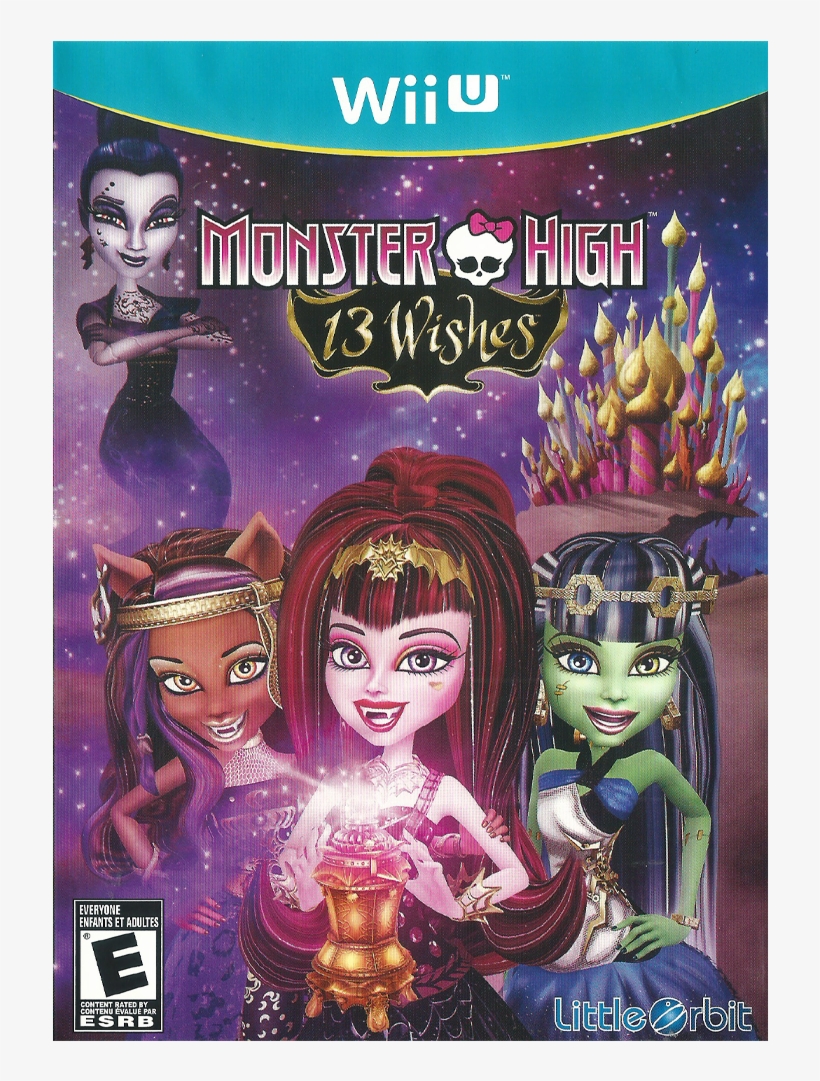 13 Wishes - Little Orbit Monster High: 13 Wishes - Nintendo Wii, transparent png #6123178
