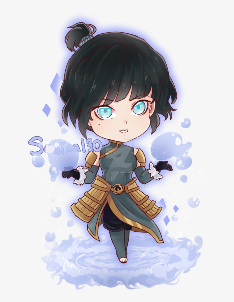 Ninjago Nya Chibi By Squira130 - Ninja Nya Chibi, transparent png #6123506