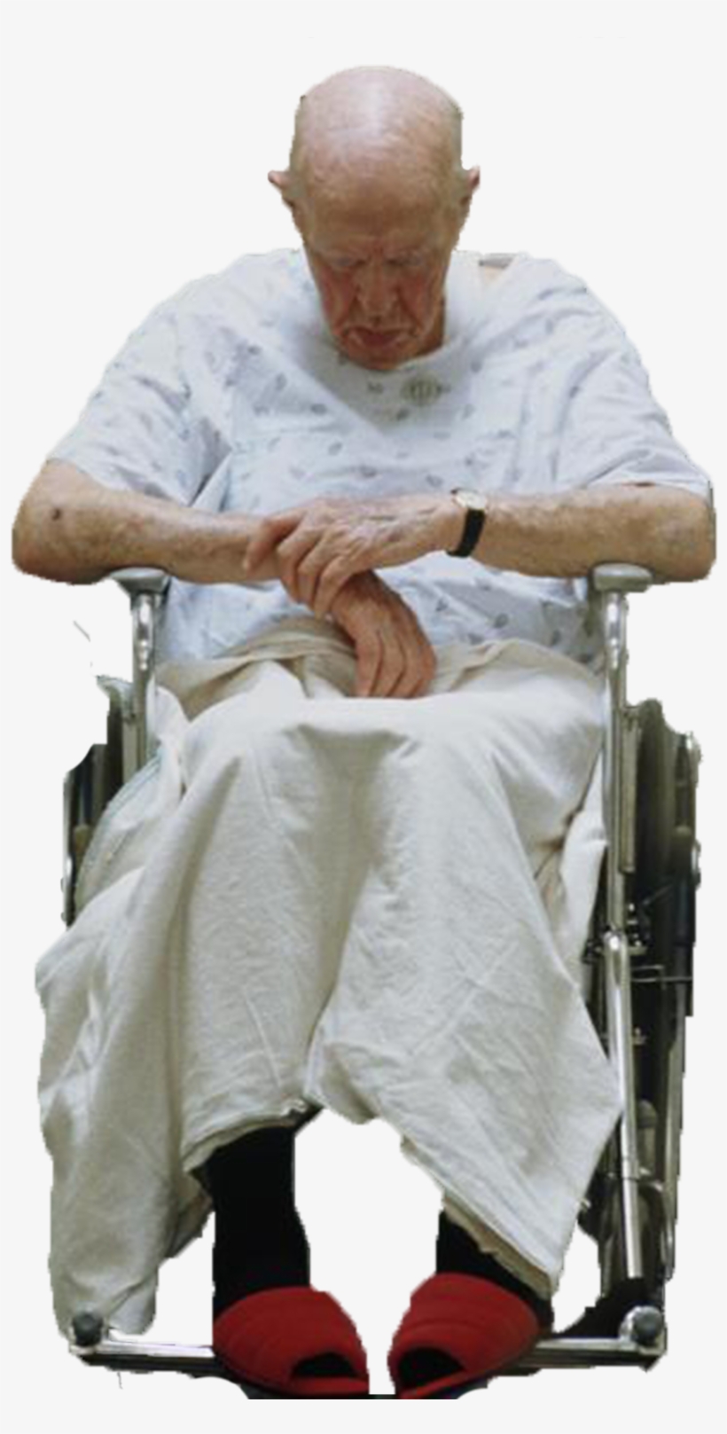 Elderly Entourage - People In The Hospital, transparent png #6123510
