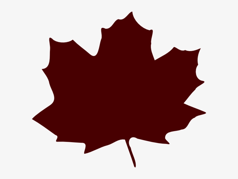 Dark Brown Leaf Svg Clip Arts 600 X 537 Px, transparent png #6123670