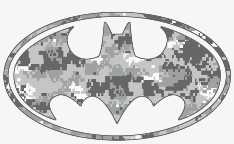 Batman Urban Camo Shield Men's Long Sleeve T-shirt - Batman, transparent png #6123969