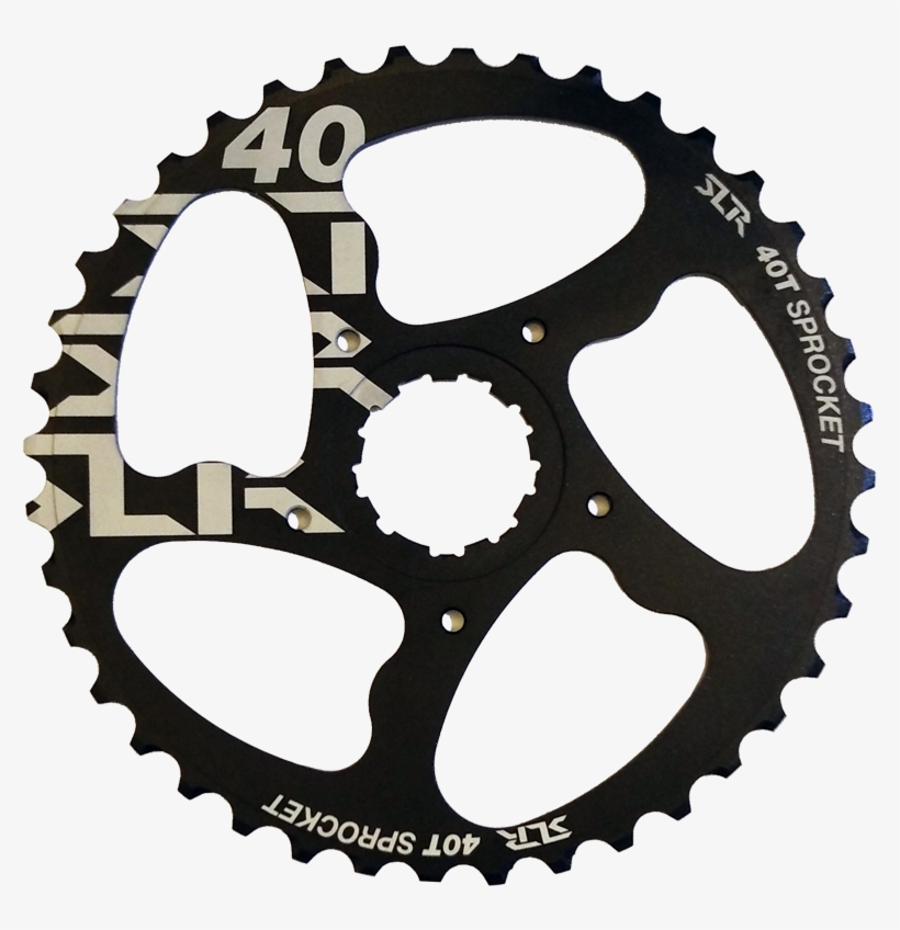 Slr 40t Cassette Expander - Piñon 42 Xt Negro, transparent png #6124117