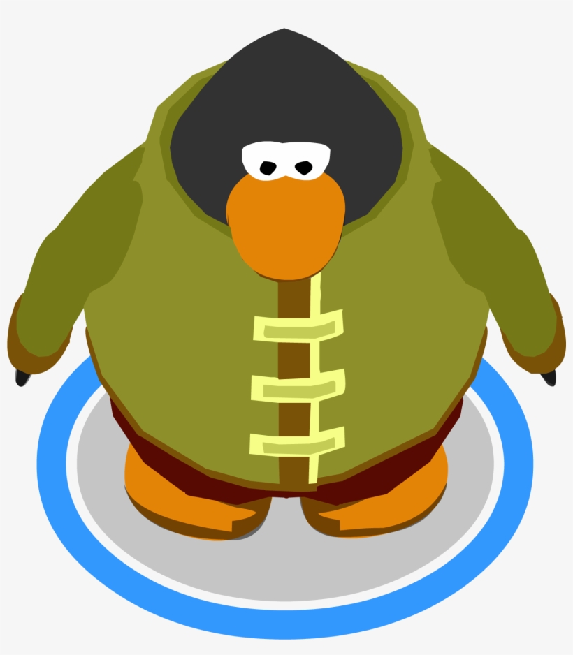 Forest Ninja Suit Ig - Club Penguin Rugby, transparent png #6124402