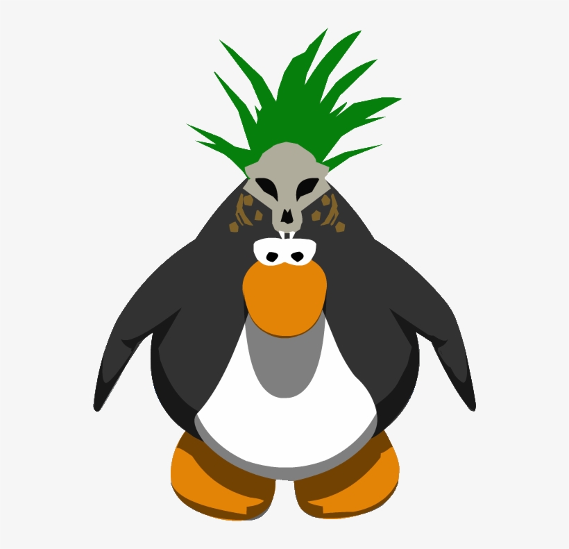 Primal Headdress Ig - Club Penguin Sombrero Png, transparent png #6125303