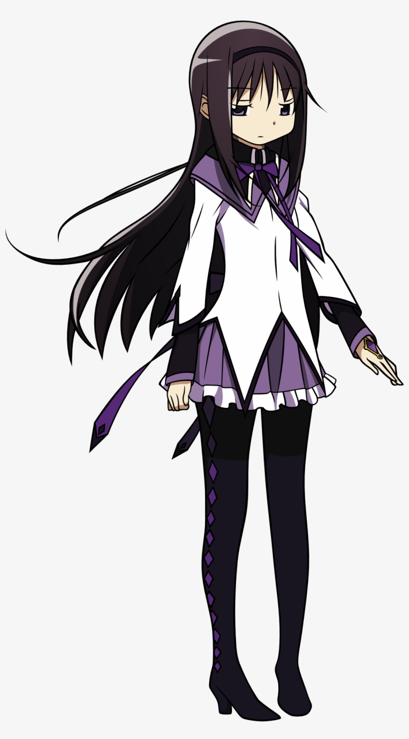 Latestcb=20160225014813 - Homura Akemi Magical Girl, transparent png #6125410