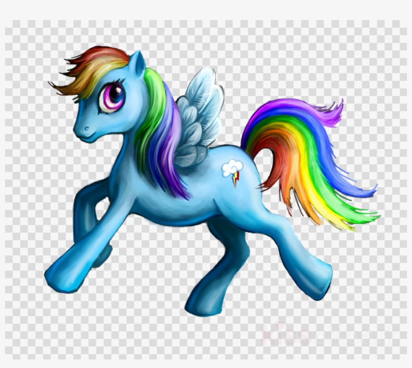 Horse Clipart Pony Horse Applejack - Rainbow Dash, transparent png #6126283