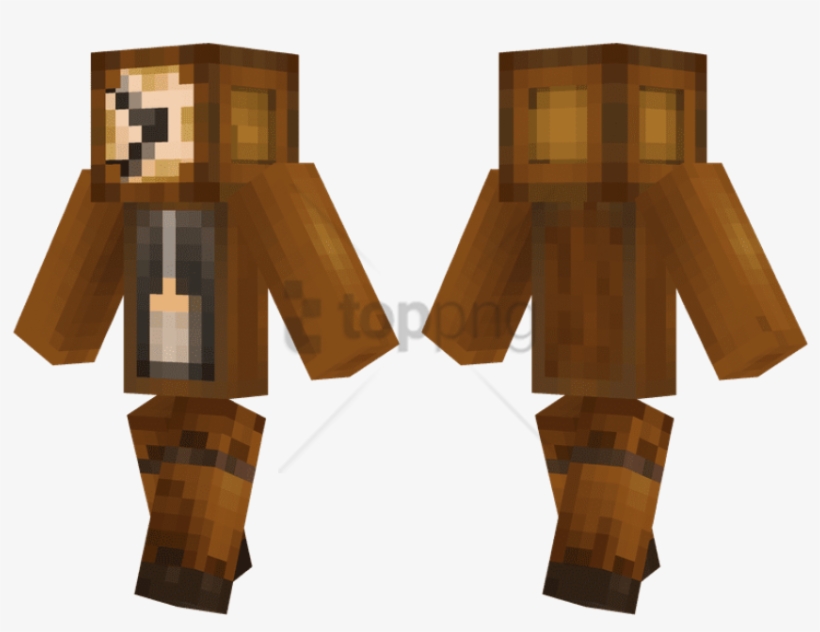 Grandfather Clock - Green And Black Minecraft Skins, transparent png #6126344