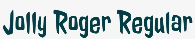 Jolly Roger Font - Typeface, transparent png #6127568