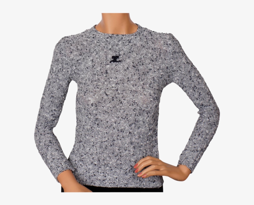 Images / 1 / 2 - Courrèges Women's Sweater Logo Ac, transparent png #6128275