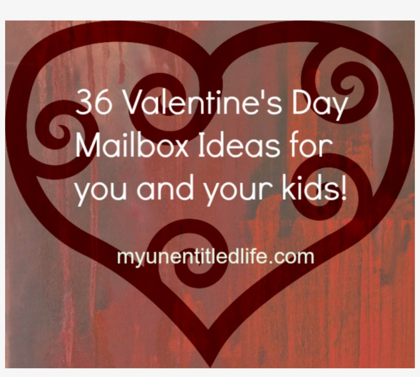 Valentine's Day Mailbox Ideas For Kids - Valentine Clip Art, transparent png #6128634