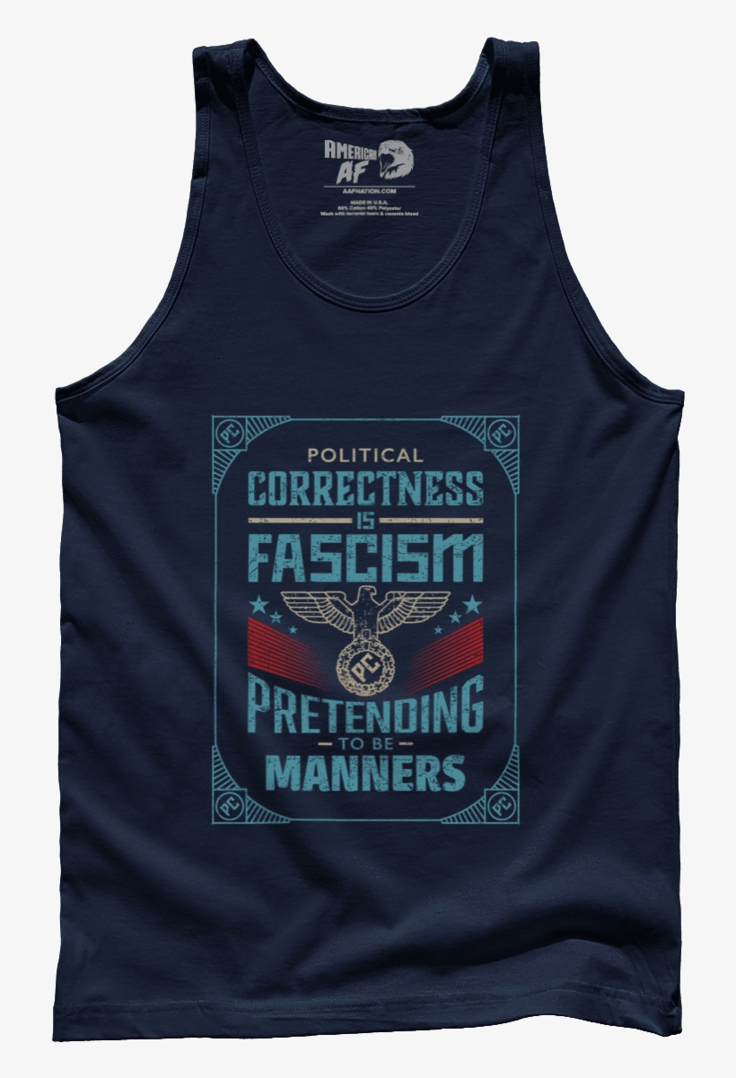 Fascism Pretending Fascism Pretending Fascism Pretending - Reagan Bro Tanks, transparent png #6129035