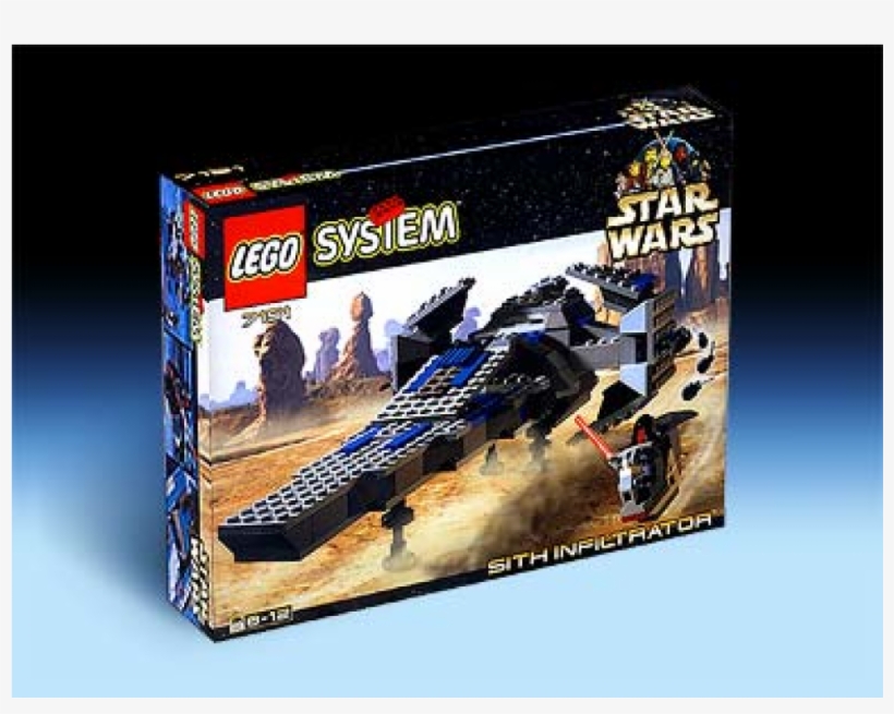 Lego Star Wars 7151 Sith Infiltrator, transparent png #6129757