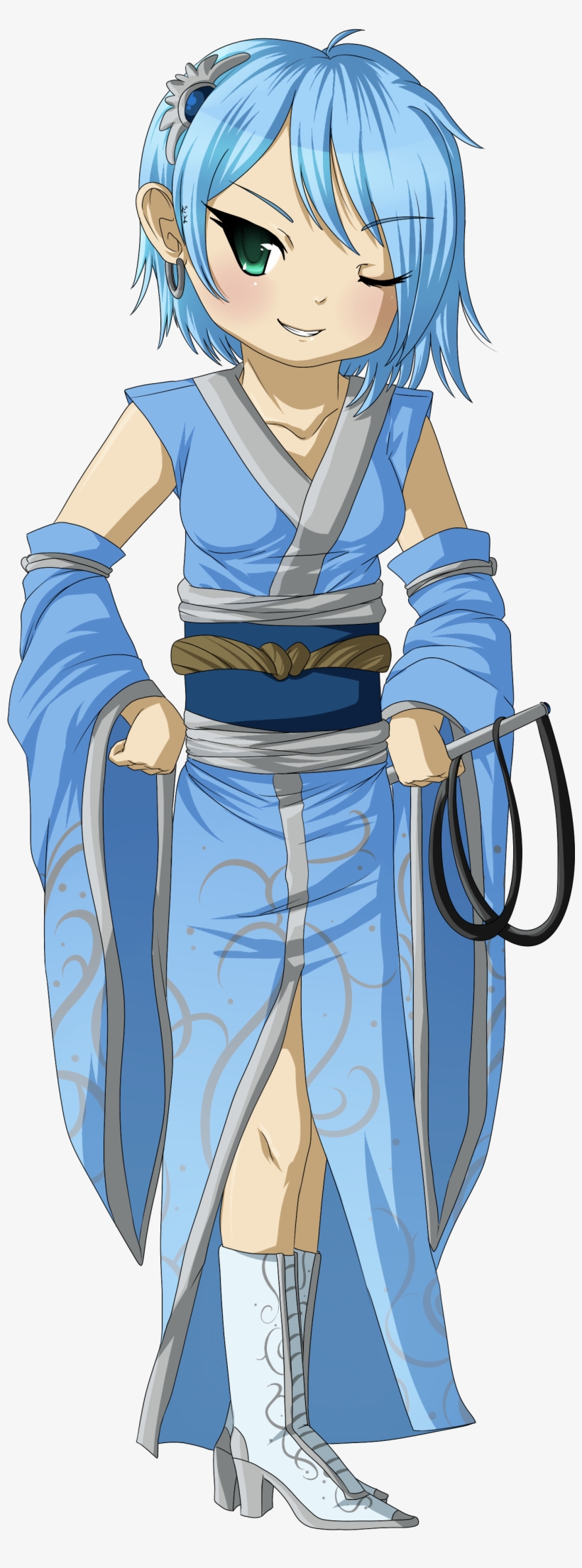 So, I'm Currently Using The Kimonos From The Blades, transparent png #6130452