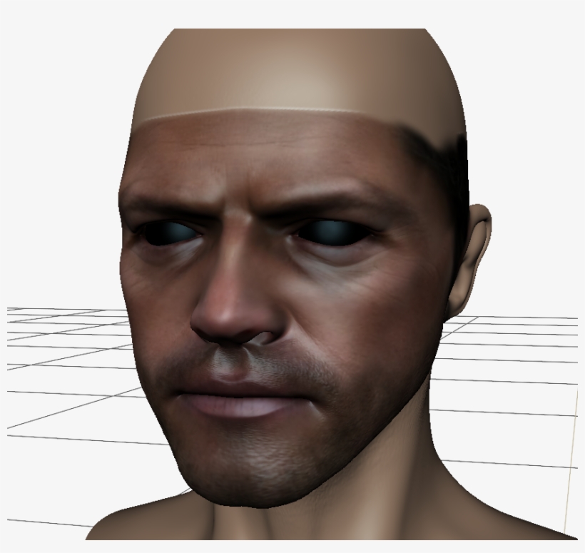 Clip Art Free Stock Likeness Polycount Caspng K - Castiel Face Transparent, transparent png #6131290