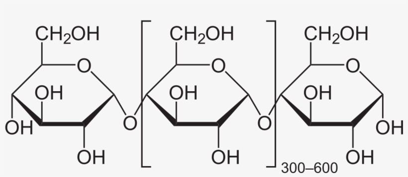 Molecular Structure Of Starch, transparent png #6131767