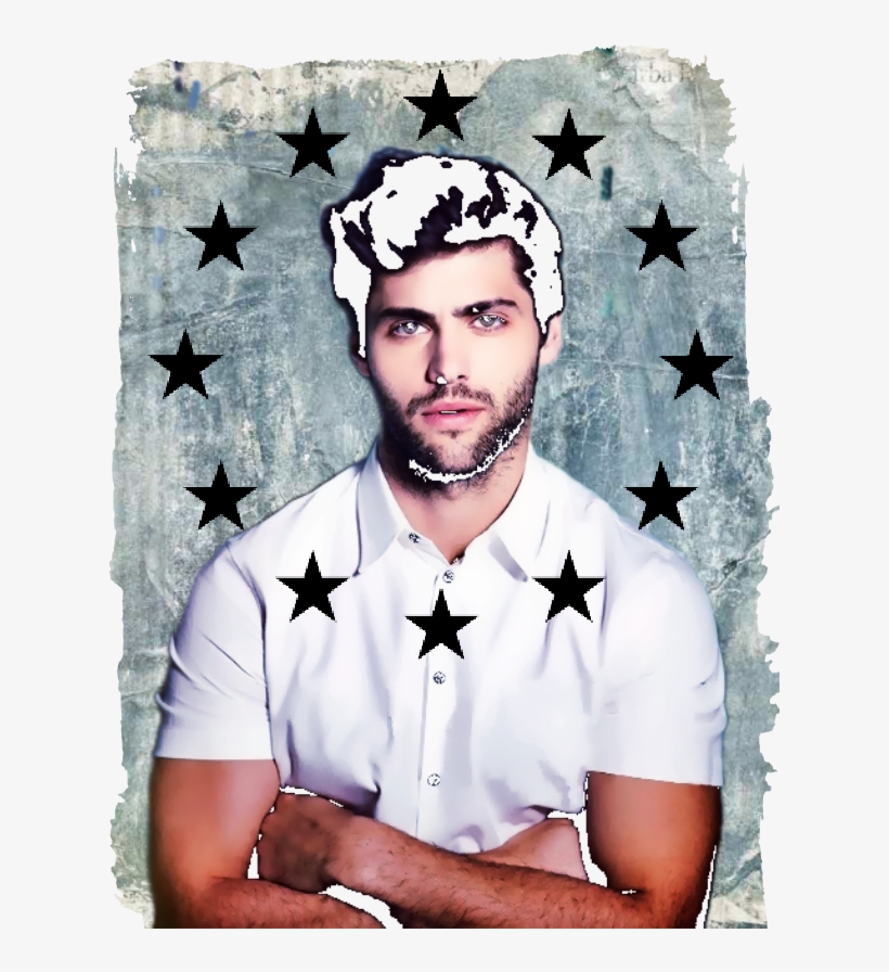 Model Image T Shirt - Matthew Daddario, transparent png #6131969