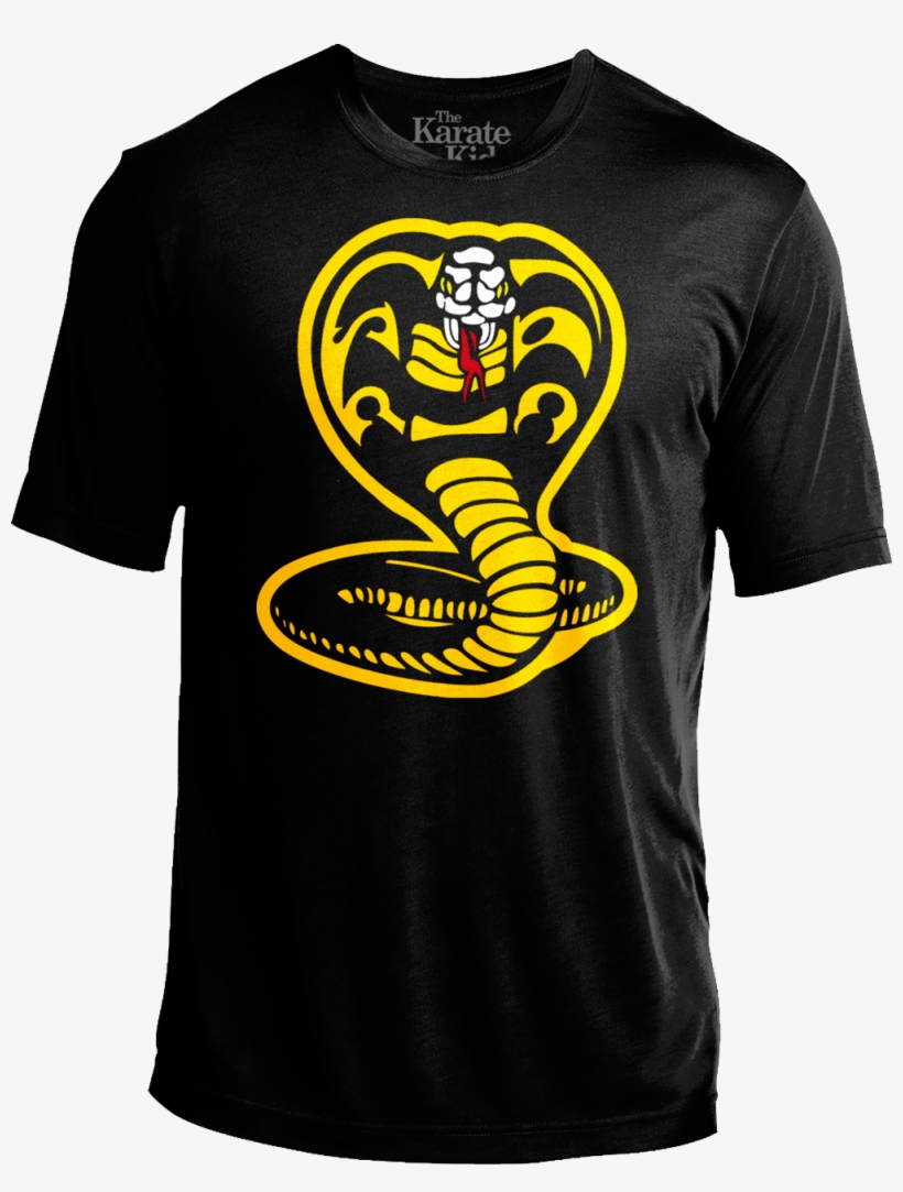 Cobra Kai Logo Karate Kid Performance Shirt - Cobra Kai, transparent png #6132372