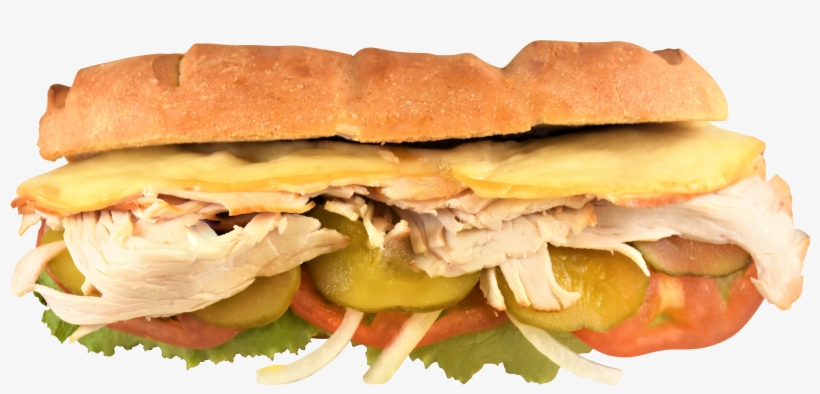 Turkey & Provolone - Fast Food, transparent png #6133320