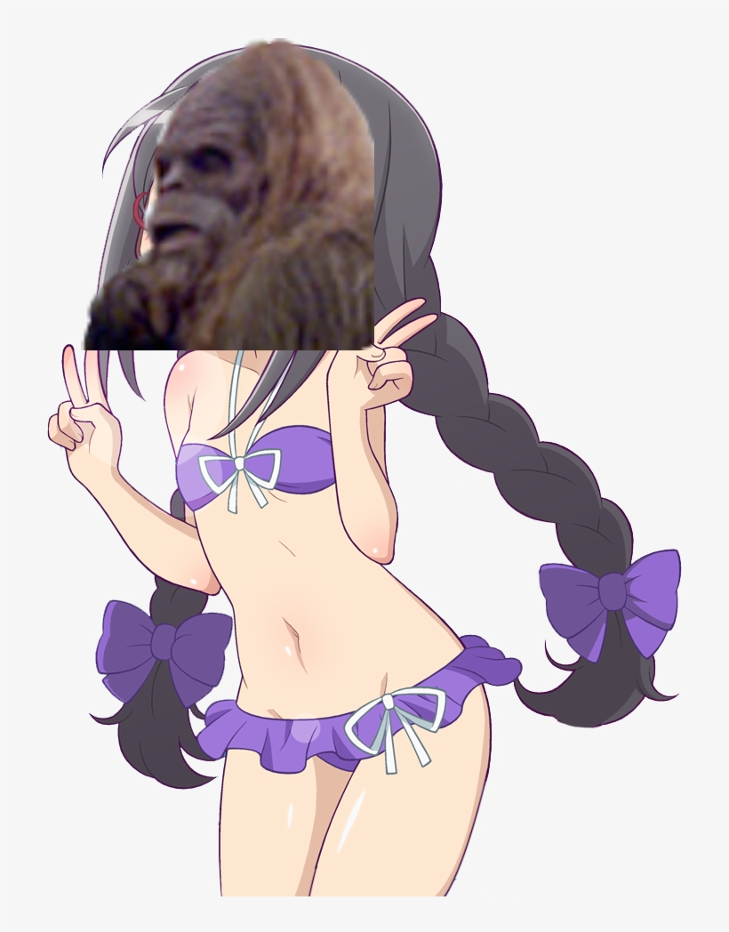 Spamming Monkey In A Bikini - Spamming, transparent png #6134777