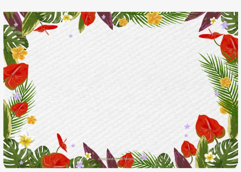 Jungle Border Png - Jungle Border, transparent png #6135474