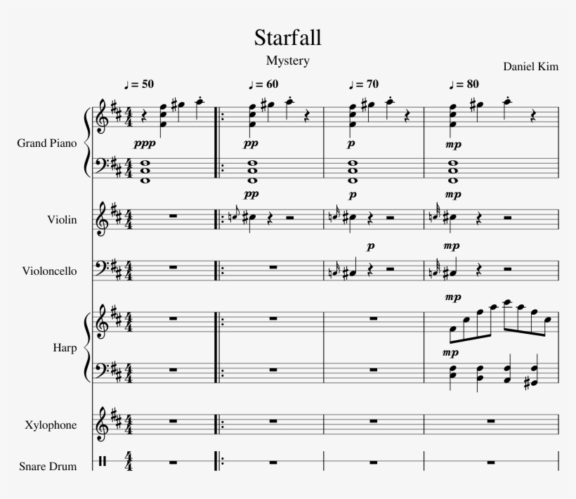 Print - Sheet Music, transparent png #6135736