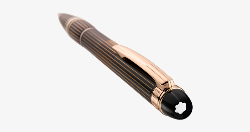 /ml 03/montblanc Starwalker/montblanc Starwalker Red - Montblanc Starwalker 105653 Red Gold Resin Ballpoint, transparent png #6136313