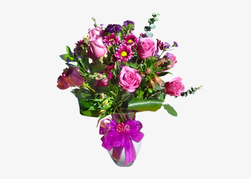 Abundant Purples - Flower Bouquet, transparent png #6136636