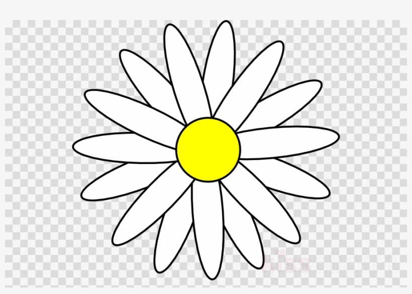 Black And White Sunflower Vector Clipart Drawing Clip - Wedding Border Png, transparent png #6137556